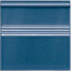 Adex Modernista ADMO5206 Rodapie Clasico Azul Oscuro 15x15